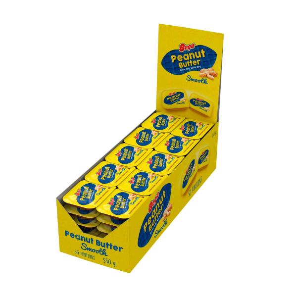 Bega Peanut Butter Smooth Portion 50 Pack