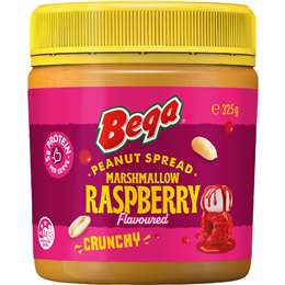 Bega Raspberry Marshmallow Peanut Spread 325g