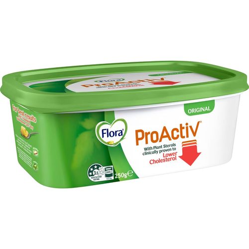 Flora Proactiv Cholesterol Lowering Margarine Spread Original 250g