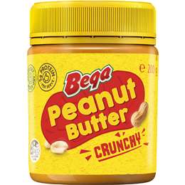 Bega Peanut Butter Crunchy 200g