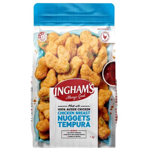Ingham's Tempura Style Nuggets 1kg