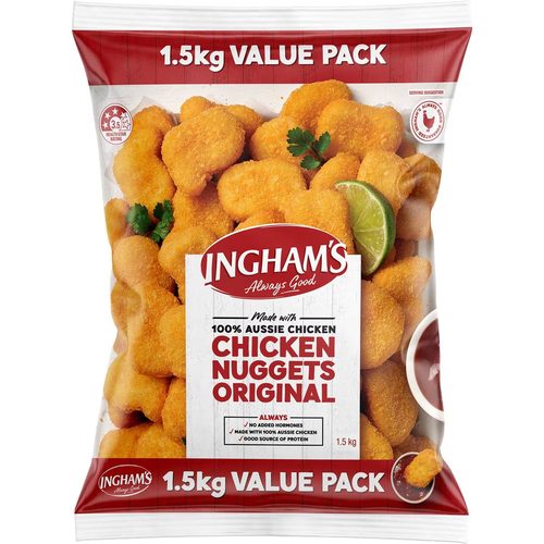 Ingham's Chicken Nuggets Original 1.5kg