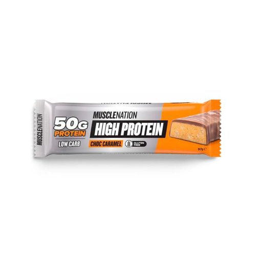 Muscle Nation High Protein Bar Choc Caramel