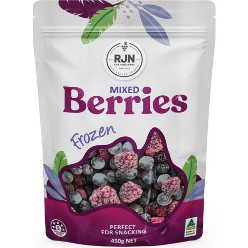 RJN Cua Vineyards Frozen Mixed Berries 450g
