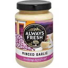 Always Fresh Minced Garlic 220g