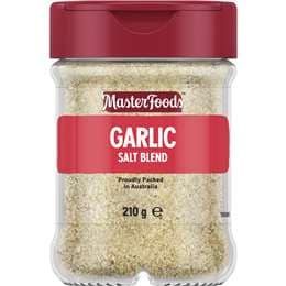 MasterFoods Large Garlic Salt Seasoning 210g