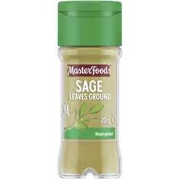 MasterFoods Ground Sage Leaves 20g