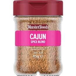 MasterFoods Cajun Spice Blend Hot Seasoning 115g