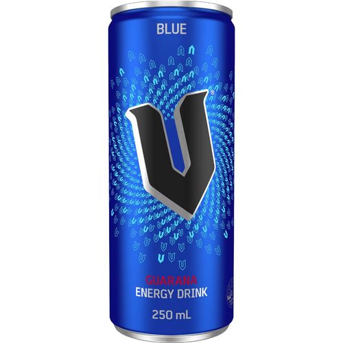 V Energy Drink Blue Can 250mL