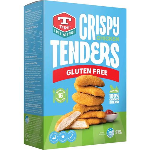 Tegel Gluten Free Crispy Chicken Tenders 375g
