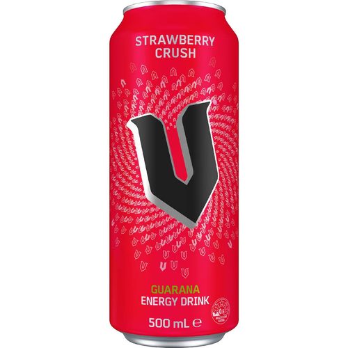 V Energy Drink Strawberry Crush 500mL