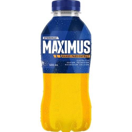 Maximus Mango Passionfruit Sports Drink 500mL