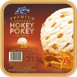 Much Moore Awesome Hokey Pokey Ice Cream Tub 2L