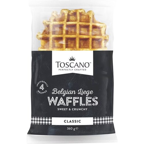 Toscano Waffles 4 pack