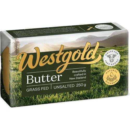 Westgold Unsalted Butter Butter 250g