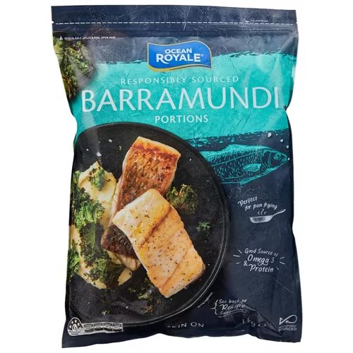 OCEAN ROYALE Barramundi Fillets 1kg