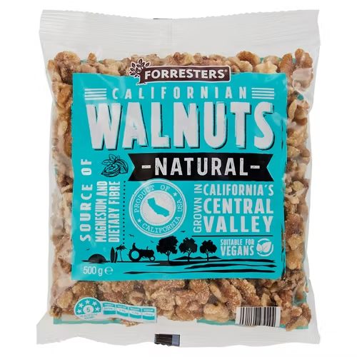 FORRESTERS Natural Walnuts 500g