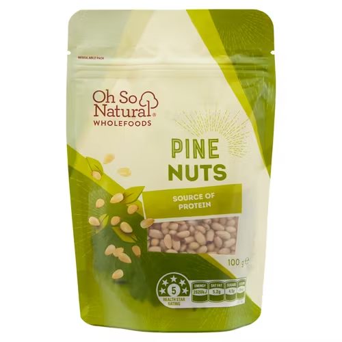 OH SO NATURAL WHOLEFOODS Pine Nuts 100g