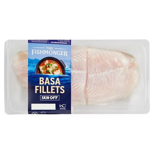 THE FISHMONGER Basa Fillets Skin Off 400g