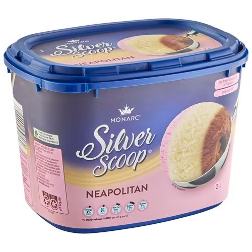 MONARC Silver Scoop Neapolitan 2L