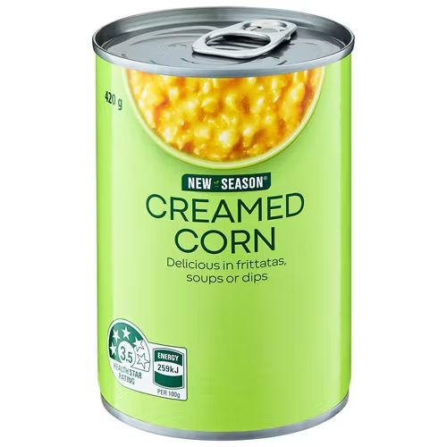 NEW SEASON Creamed Corn 420g
