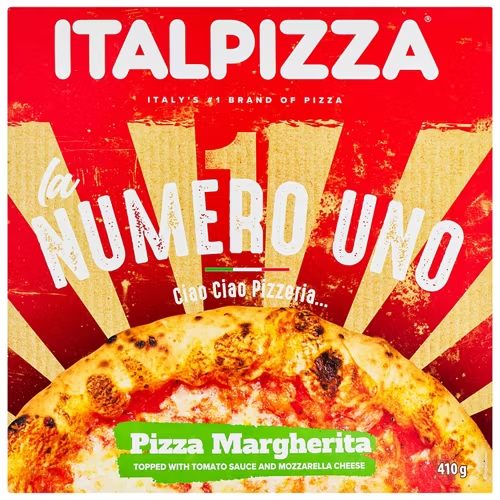 ITALPIZZA la Numero Uno Margherita Pizza 410g