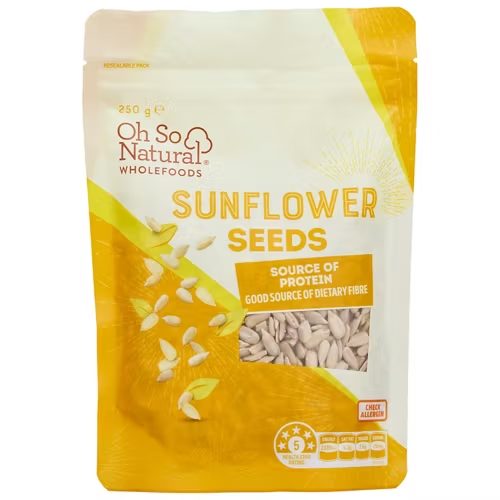OH SO NATURAL WHOLEFOODS Sunflower Seeds 250g