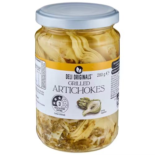 DELI ORIGINALS Grilled Artichokes 280g