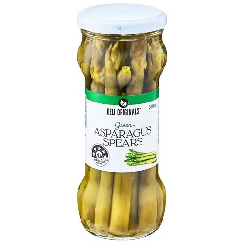 DELI ORIGINALS Green Asparagus Spears 330g