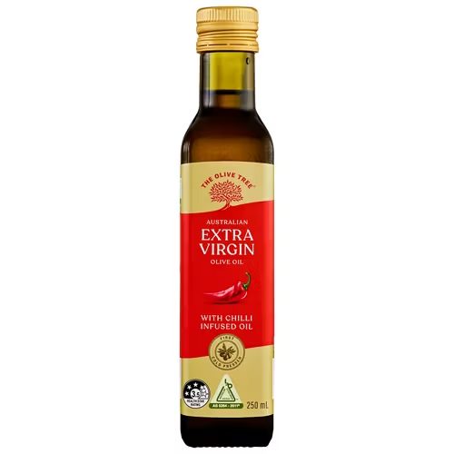THE OLIVE TREE Australian Extra Virgin Olive Oil with Chilli Infused Oil