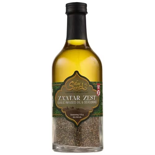 SAFAR SANDS Infused Oil & Seasoning Combo Za'atar Zest 110g/250ml